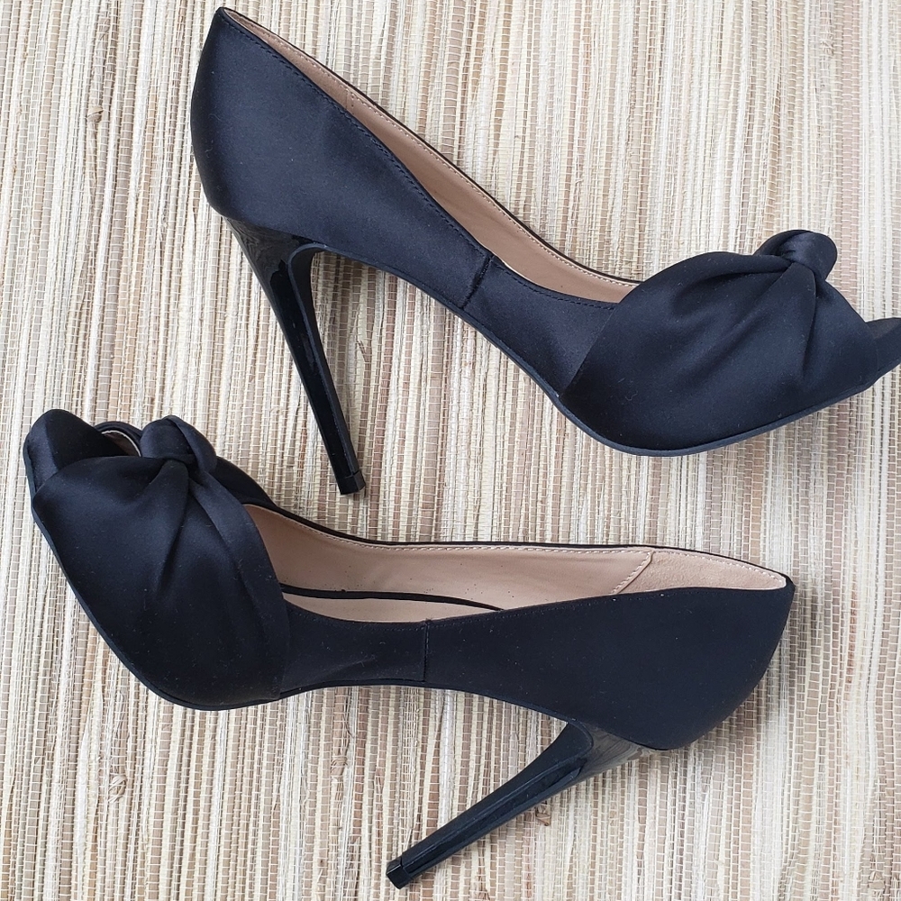 Bebe Heels Peep Toe